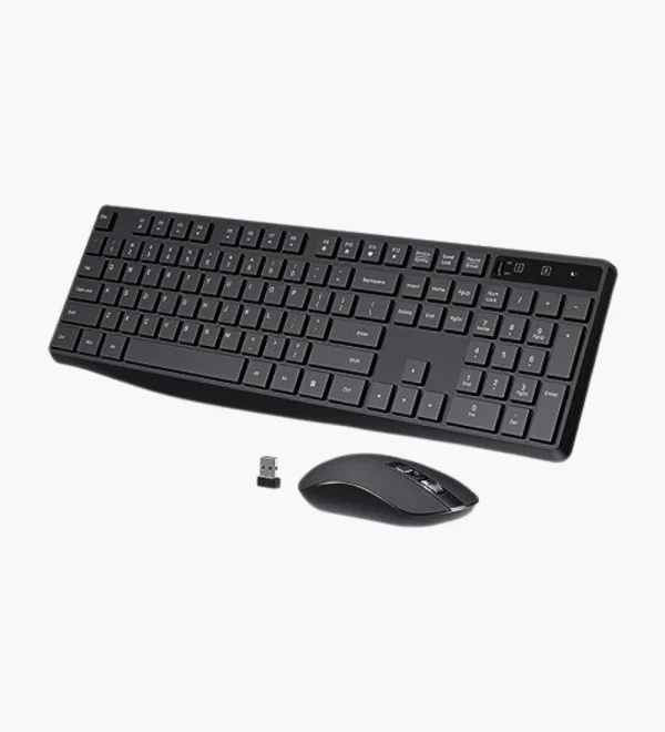 Wireless Keyboard and Mouse Combo, COLIKES 2.4G USB Cordless Keyboard Mouse Combo