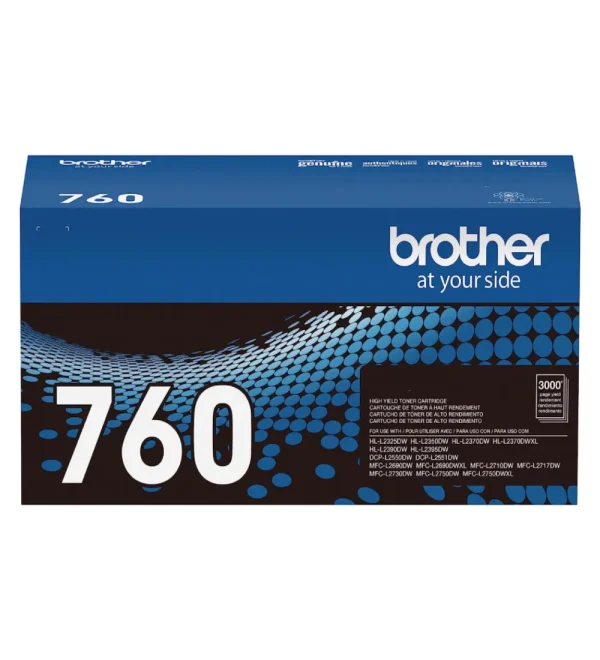 Brother Genuine High Yield Black Toner Cartridge