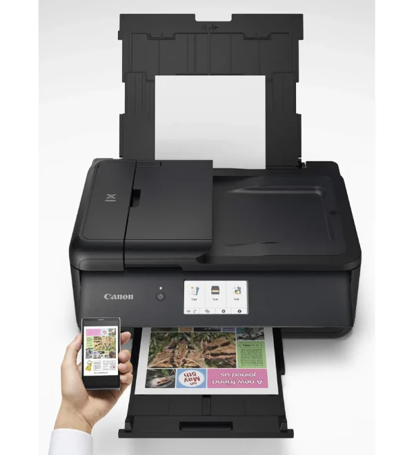 Canon PIXMA All In one Wireless Printer Home or Office| Scanner | Copier | Mobile Printing with AirPrint and Google Cloud Print - Image 4