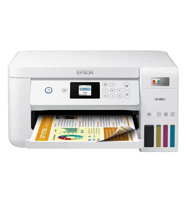 Epson EcoTank Wireless Color All-in-One Cartridge-Free Supertank Printer with Scan