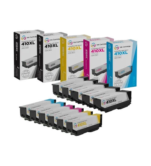 LD Products Ink Cartridge Replacements for Epson High Yield