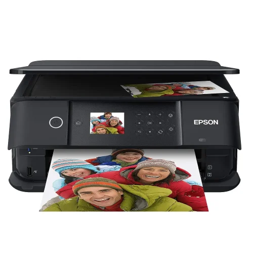 Black, Medium-sized Epson Expression Premium Wireless Colour Photo Printer with Scanner and Copier