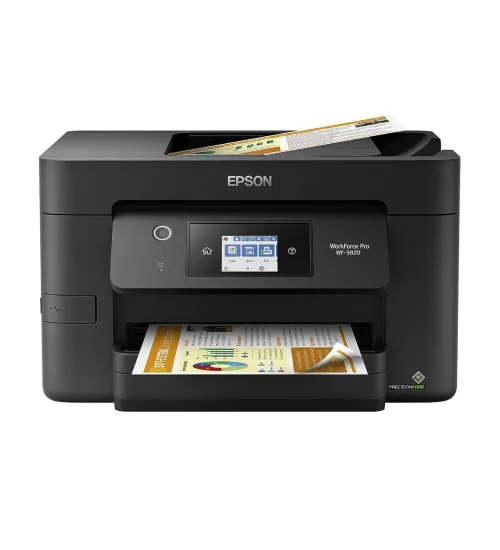 Epson Wireless Color Inkjet All-in-One Printer, Black Large