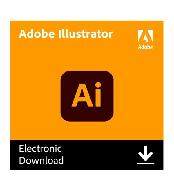 Adobe Illustrator | Vector graphic design software | 12-month Subscription with auto-renewal, PC/Mac