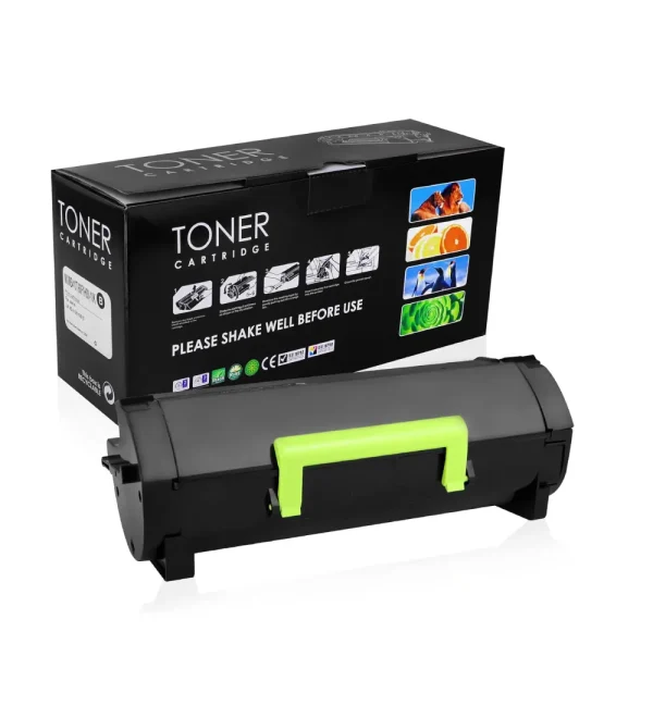 Toner Cartridge Compatible with lexmark Printer MX310dn, MX410de, MX510de, MX511de, MX511dhe