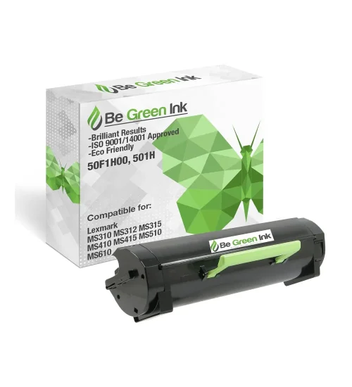 Green Ink Cartridge Compatible Replacement with Lexmark MS310dn MS312dn MS315dn