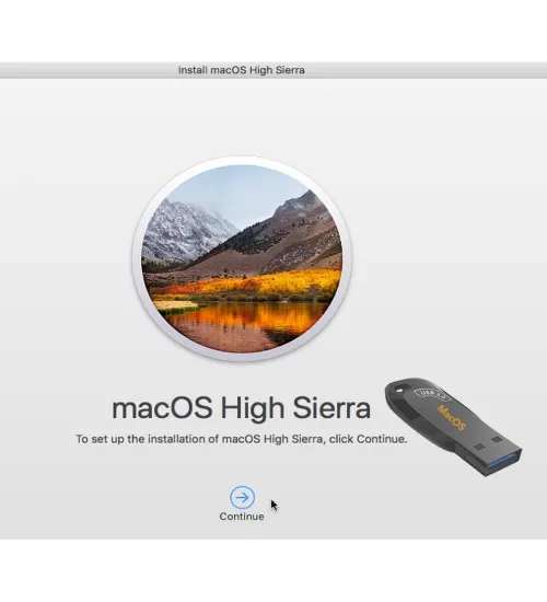 MacOS High Sierra 10.13.6 (latest version) 32GB Bootable USB Drive 3.0