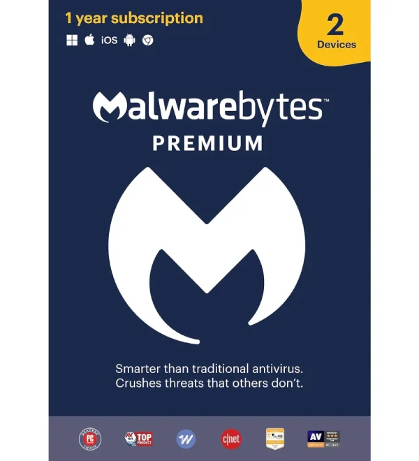 Antivirus software Malwarebytes 4.5 Latest Version  | 18 Months, 2 Devices