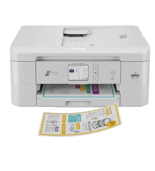 Brother Print & Cut Wireless Color All-in-One Inkjet Printer with Automatic Paper Cutter